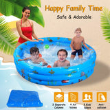 51x13" Inflatable Swimming Pool Outdoor Recreation - Tophatter Daily Deals