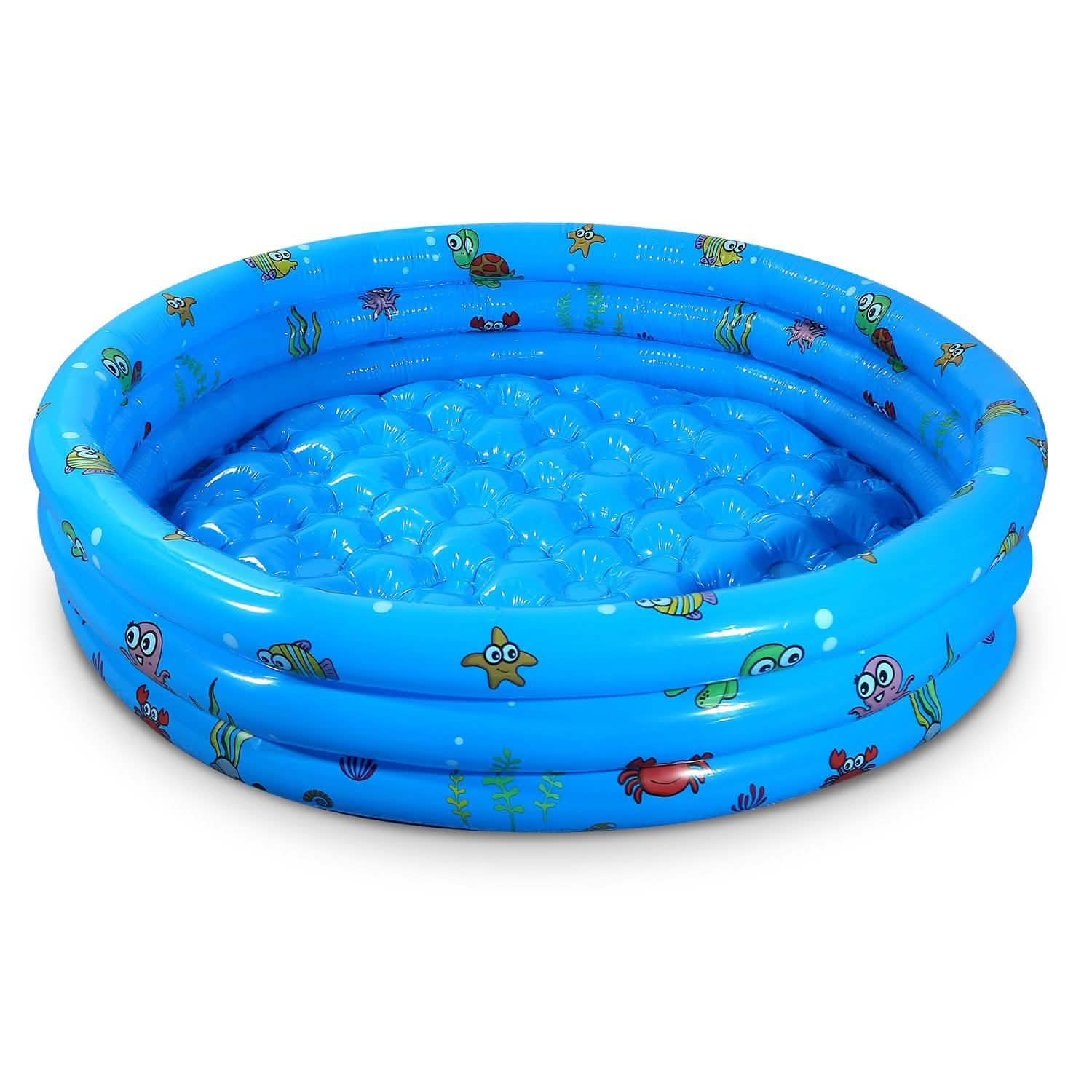 51x13" Inflatable Swimming Pool Outdoor Recreation - Tophatter Daily Deals