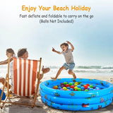 51x13" Inflatable Swimming Pool Outdoor Recreation - Tophatter Daily Deals