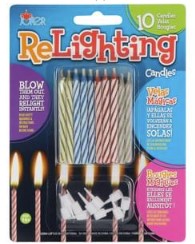 RELIGHTING CANDLES - Tophatter Daily Deals