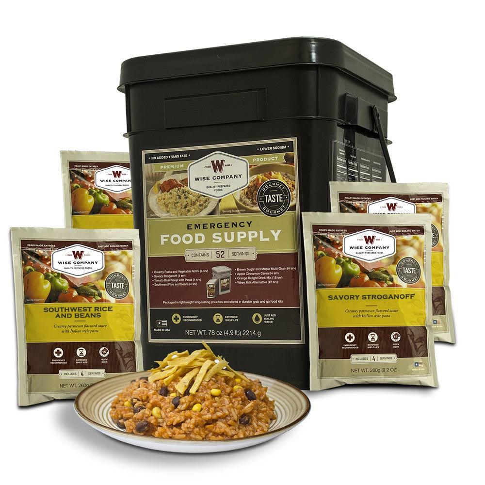 52 Servings Prepper Pack Plus Free Bonus Product Prepper Food Survival - Tophatter Daily Deals