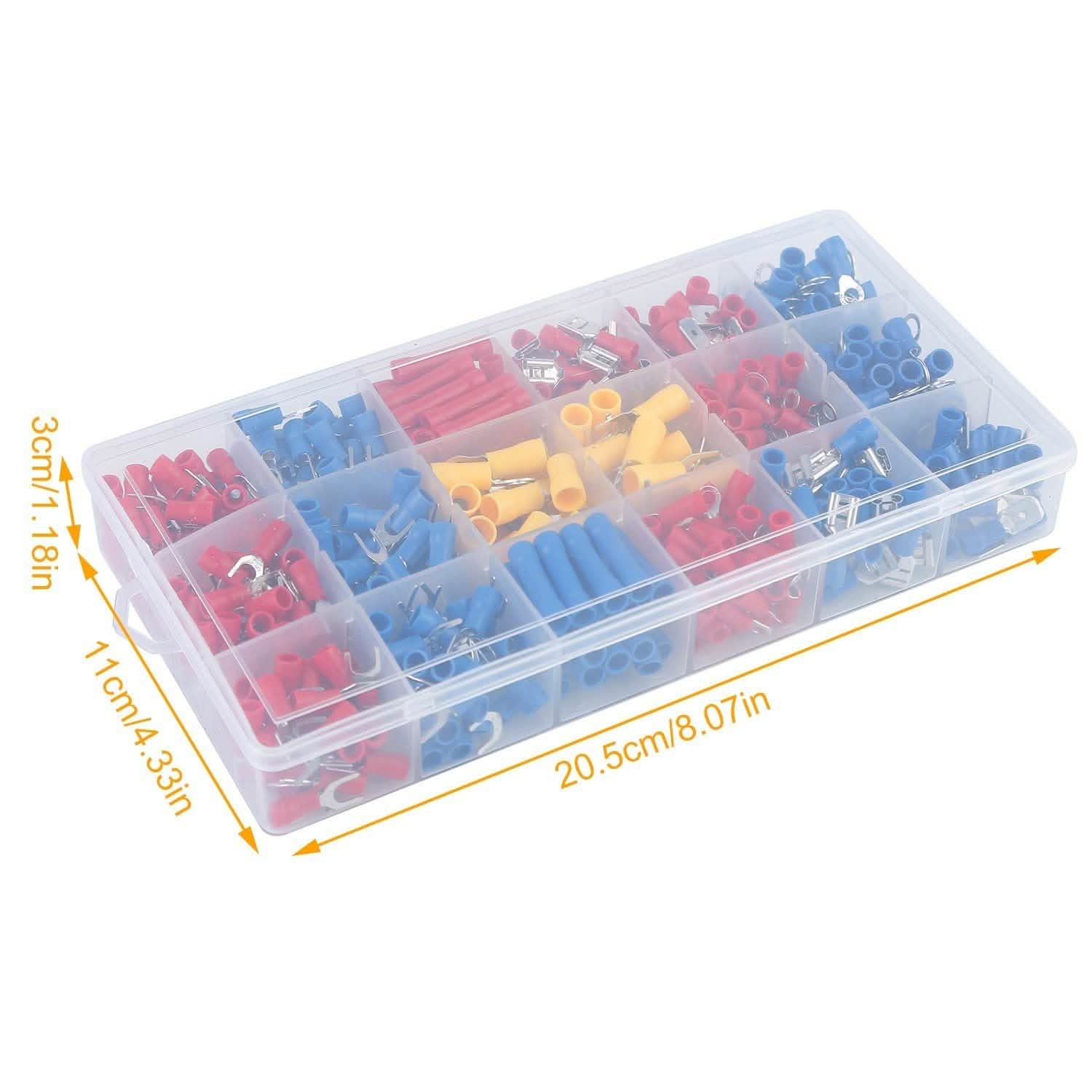 520-Pieces: Insulated Electrical Wire Splice Terminal Home Improvement - Tophatter Daily Deals