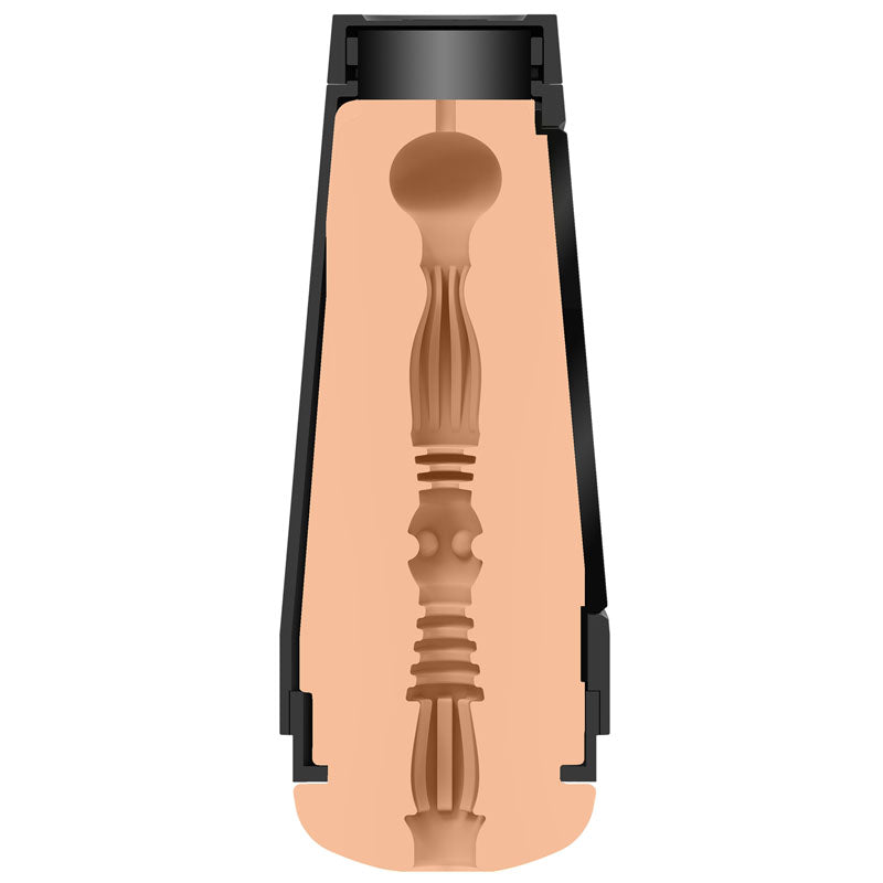 Doc Johnson Adira Allure – Realistic Squeezable Grip Masturbator with Suction Control > Sex Toys For Men > Masturbators > Pornstar - Tophatter Daily Deals
