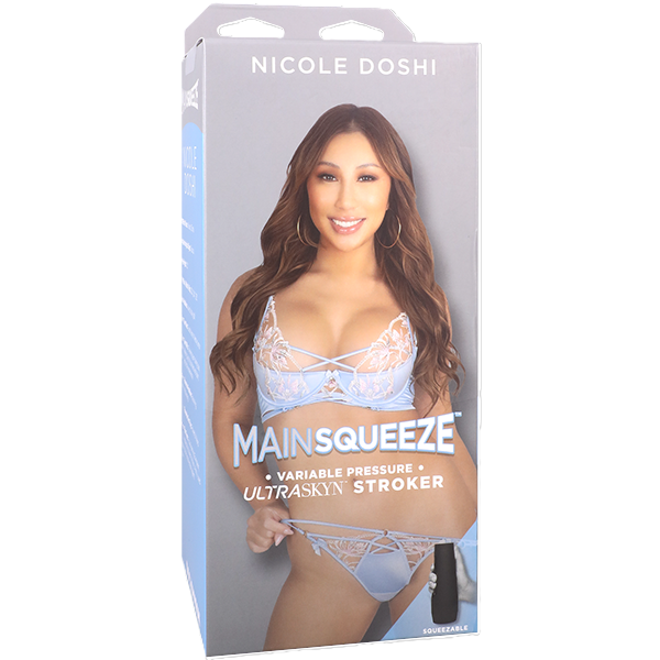 Nicole Doshi Main Squeeze Ultraskyn – Lifelike Textured Hard-Case Male Masturbator > Sex Toys For Men > Masturbators > Pornstar - Tophatter Daily Deals
