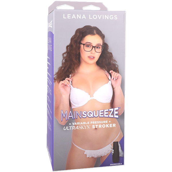 Main Squeeze Leana Lovings ULTRASKYN – Lifelike Variable Pressure Stroker > Sex Toys For Men > Masturbators > Pornstar - Tophatter Daily Deals
