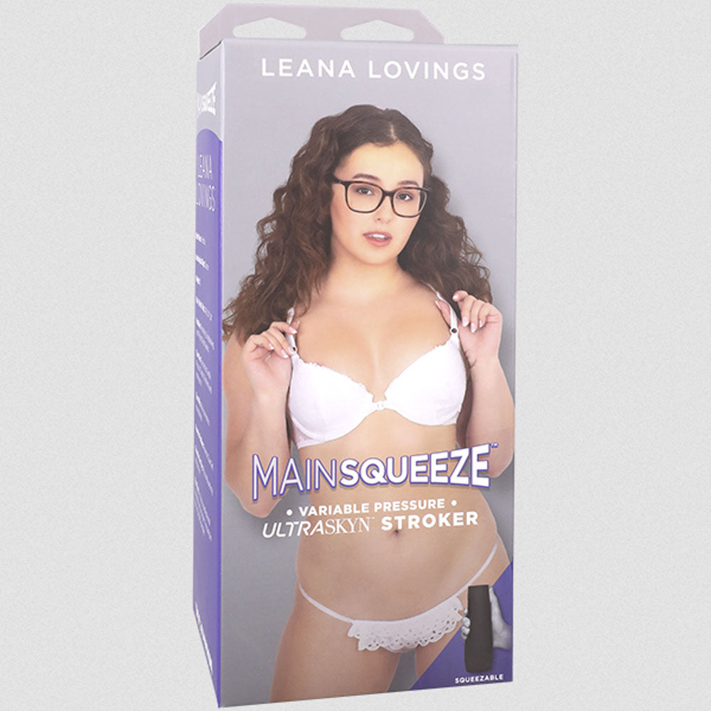 Main Squeeze Leana Lovings ULTRASKYN – Lifelike Variable Pressure Stroker > Sex Toys For Men > Masturbators > Pornstar - Tophatter Daily Deals