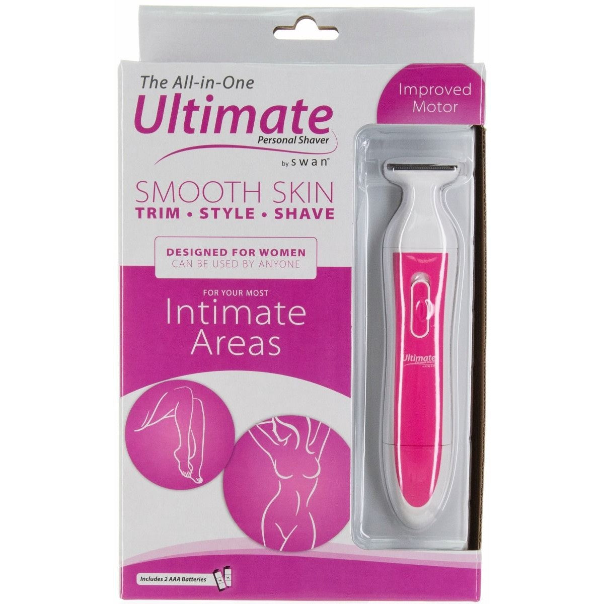 Swan Ultimate Personal Shaver for Women Personal Shaver - Tophatter Daily Deals