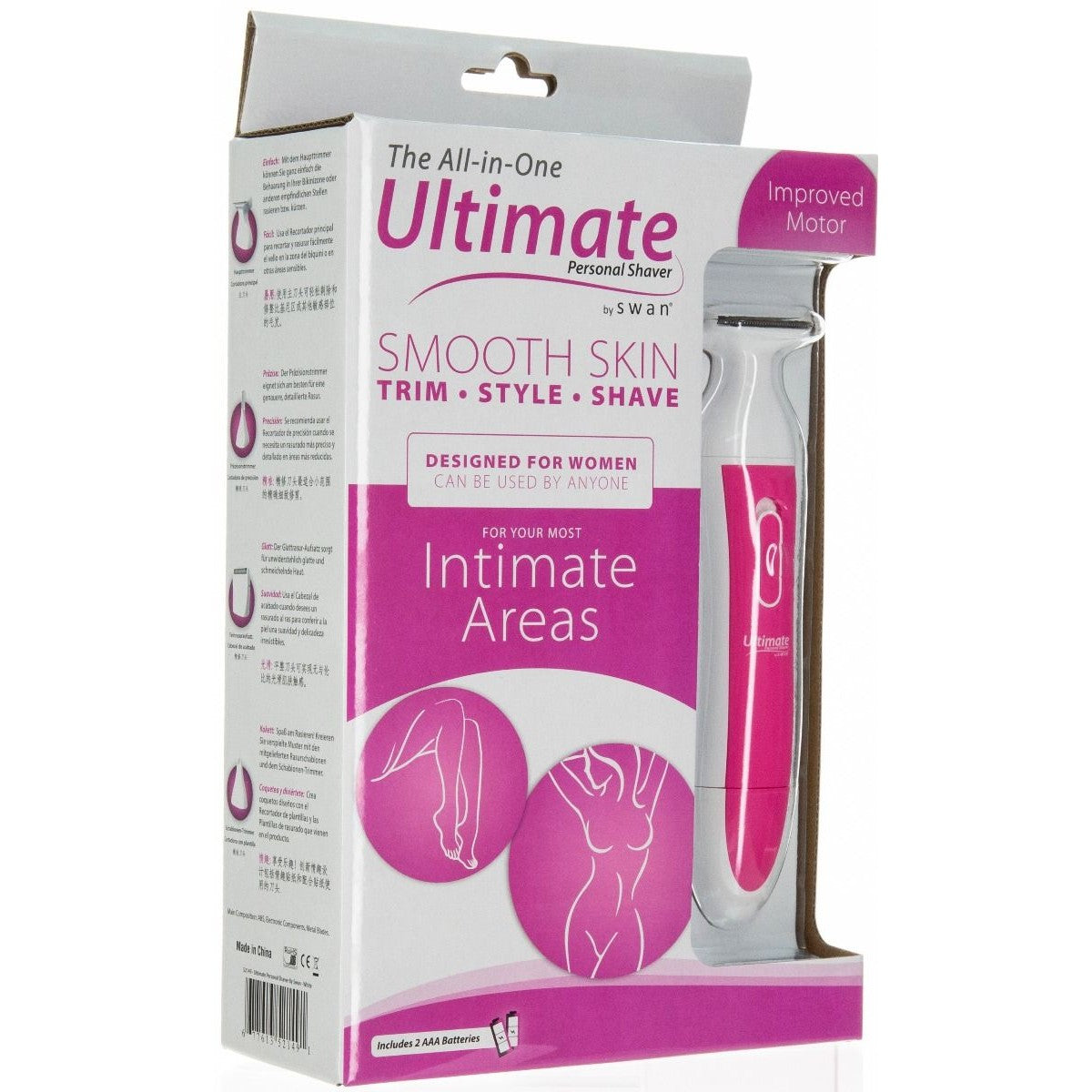 Swan Ultimate Personal Shaver for Women Personal Shaver - Tophatter Daily Deals
