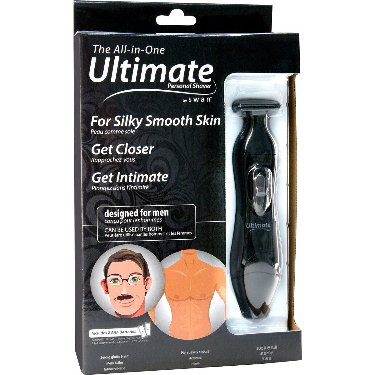 Swan Ultimate Personal Shaver for Men Personal Shaver - Tophatter Daily Deals