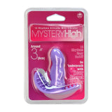 Mystery High Silicone Mini Vibrator 3" in Purple Vibrator - Tophatter Daily Deals