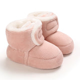 Baby Cotton Shoes, Soft Sole Baby Shoes, Casual Toddler Shoes Pink 0 - Tophatter Daily Deals