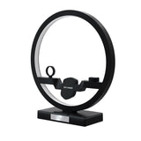 3 In 1 Wireless Charger Applicable For Mobile Phone Watch Headset Table Lamp Charging Bracket Hotselling Black 0 - Tophatter Daily Deals