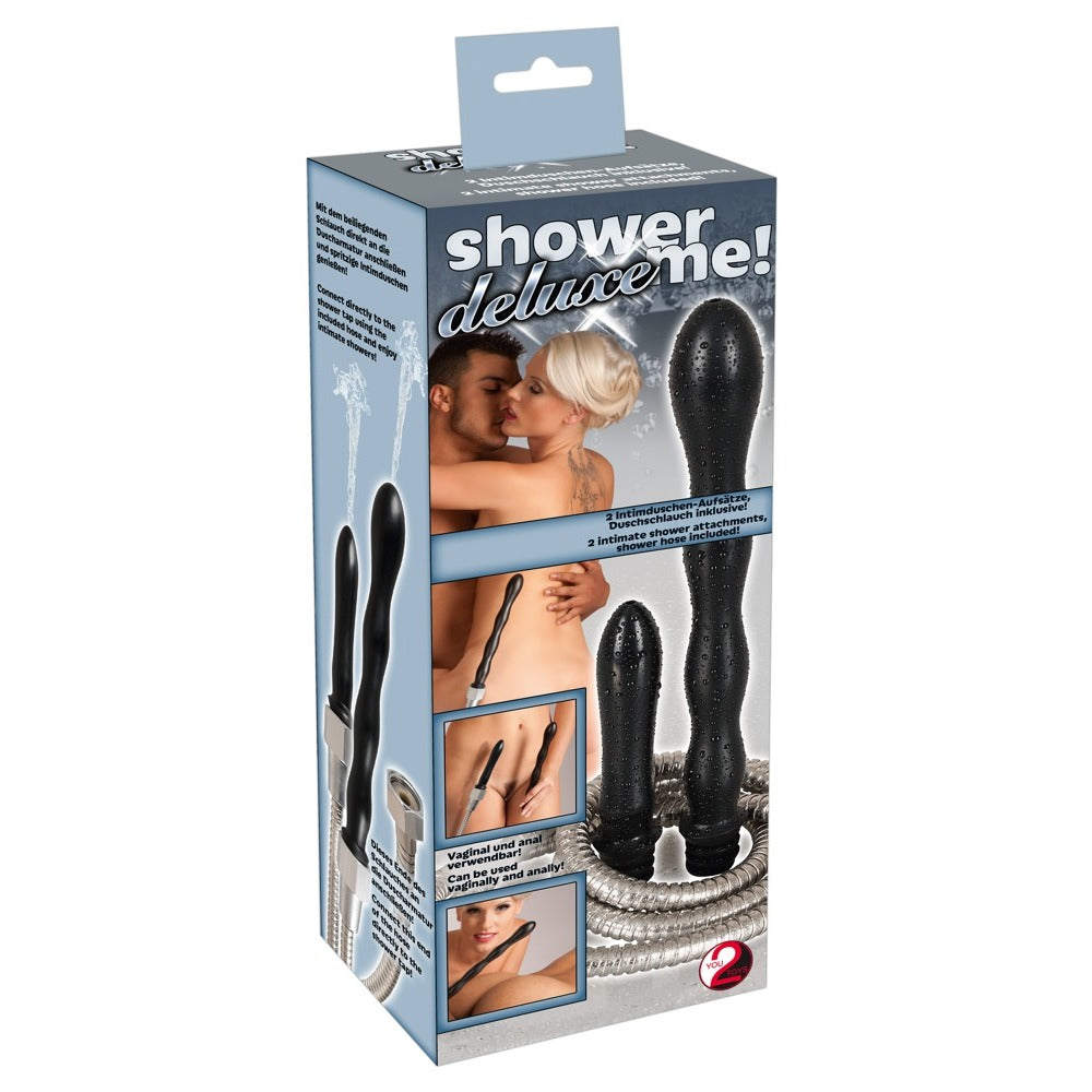 Shower Me Deluxe – 6 to 10 Inch Douche with 5ft Hose Attachment > Essentials > Douches - Tophatter Daily Deals