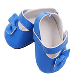 18 Inch American Girl Doll Shoes Solid Color Bow Shoes 0 - Tophatter Daily Deals