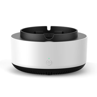 Air Purifier Ashtray Intelligent Electronic Ashtray For Filtering Second-Hand Smoke From Cigarettes Remove Smoking Home Office White 4 - Tophatter Daily Deals