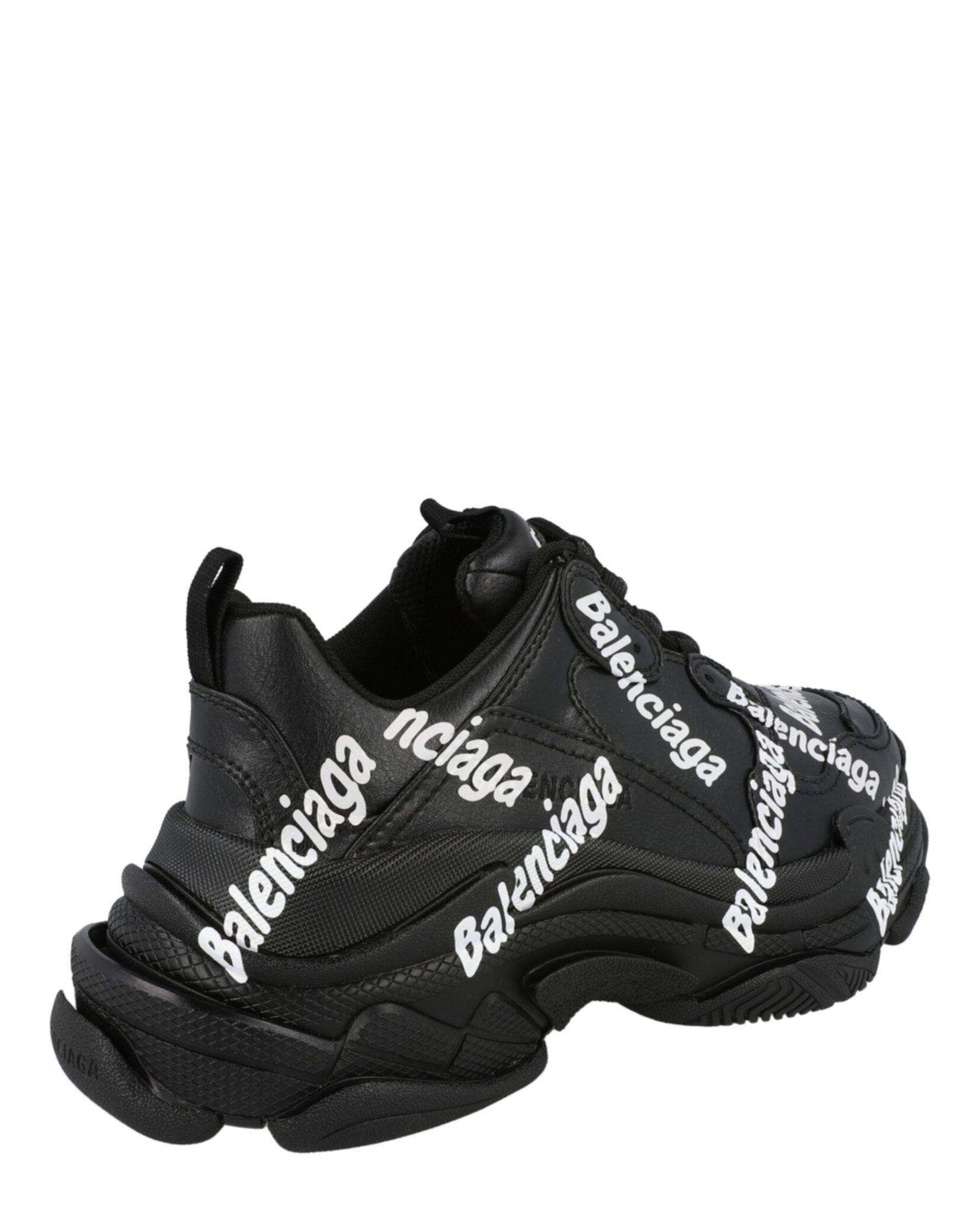 Balenciaga Triple S Logotype Sneakers Footwear - Tophatter Daily Deals