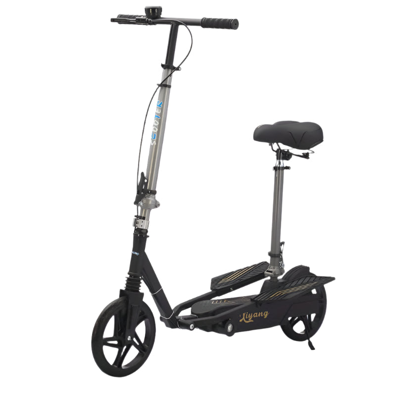 Two-Wheeled Foldable Commuter Scooter Without Battery Riding Scooters - Tophatter Daily Deals