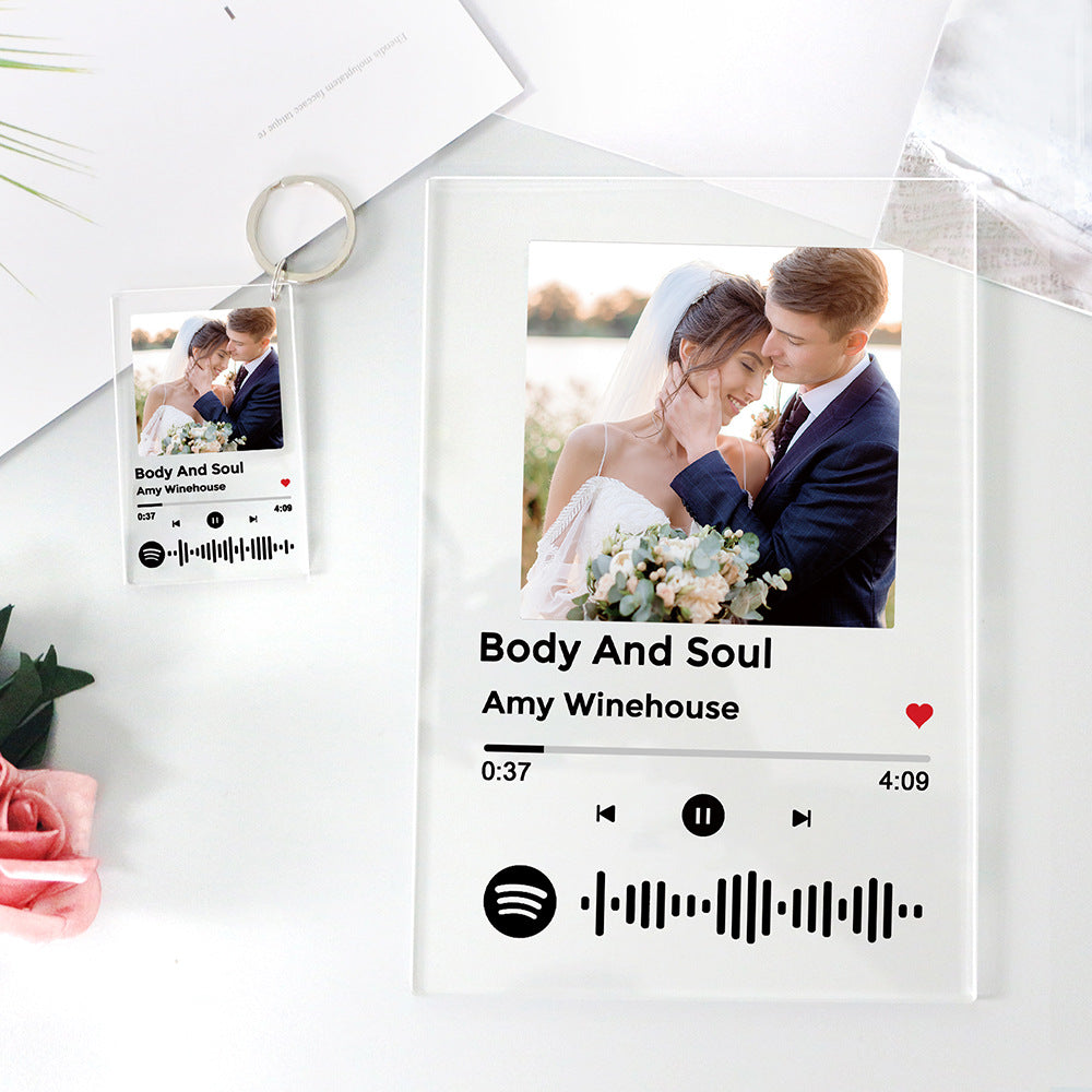 Acrylic Music Card Small Night 7 - Tophatter Daily Deals