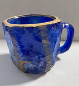 400ml Resin Mineral Crystal Coffee Mugs With Handles Elegant Fake Mineral Crystal Cup For Workplace Home Decor Christmas Gift Kitchen Gadgets Blue 10cm High No inner liner 0 - Tophatter Daily Deals