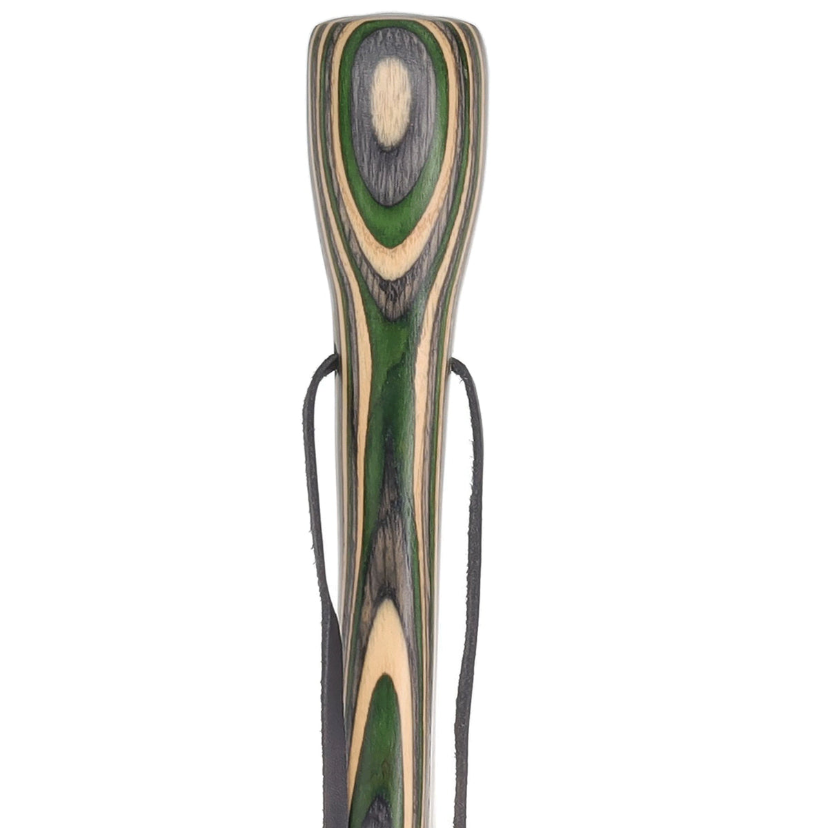 USA-Made Hiking Staff Bean Laminated Colorwood: Compass - Tophatter Daily Deals