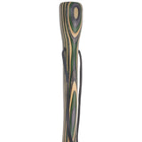 USA-Made Hiking Staff Bean Laminated Colorwood: Compass - Tophatter Daily Deals