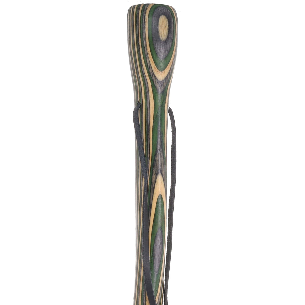 USA-Made Hiking Staff Bean Laminated Colorwood: Compass - Tophatter Daily Deals