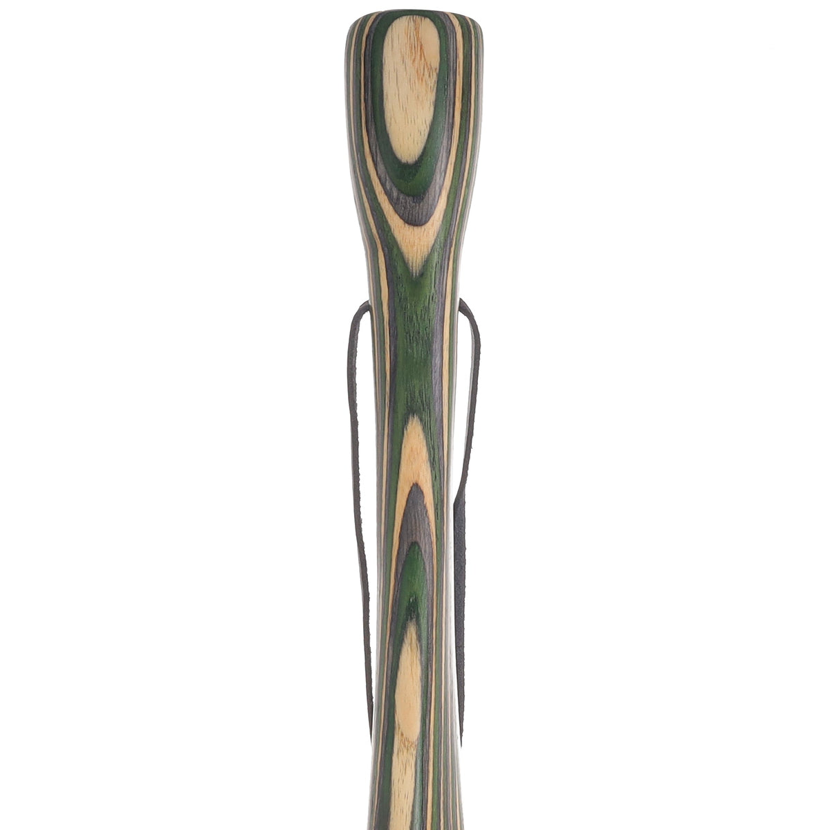 USA-Made Hiking Staff Bean Laminated Colorwood: Compass - Tophatter Daily Deals