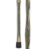 USA-Made Hiking Staff Bean Laminated Colorwood: Compass - Tophatter Daily Deals