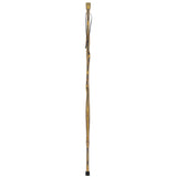 USA-Made Black & Yellow Colortone Staff: Maple, Compass Colortone Classic Hiking Staffs - Tophatter Daily Deals