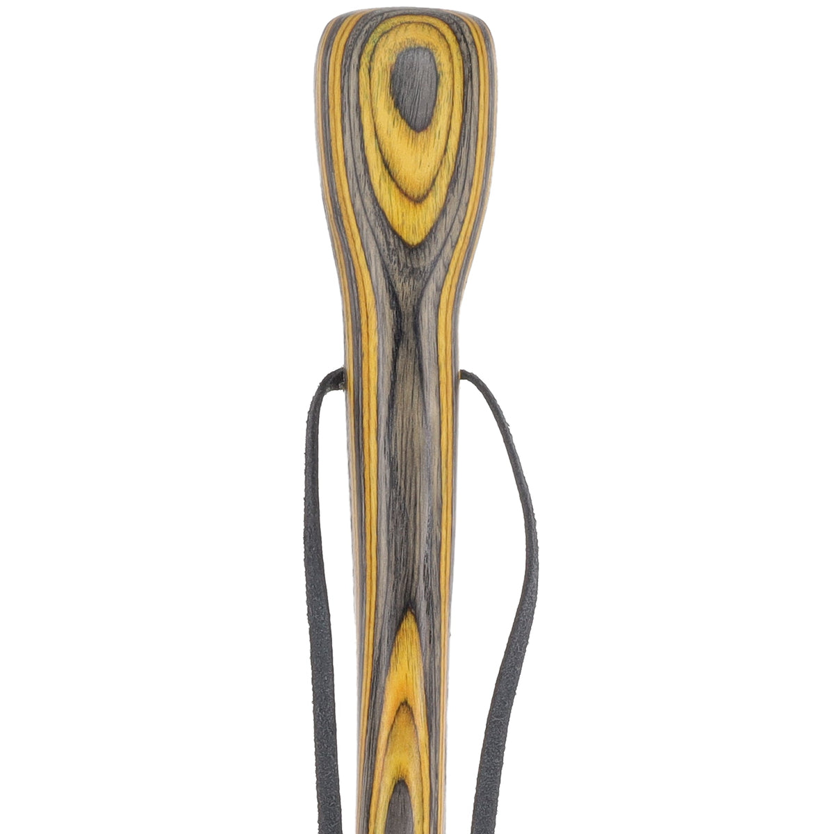 USA-Made Black & Yellow Colortone Staff: Maple, Compass Colortone Classic Hiking Staffs - Tophatter Daily Deals