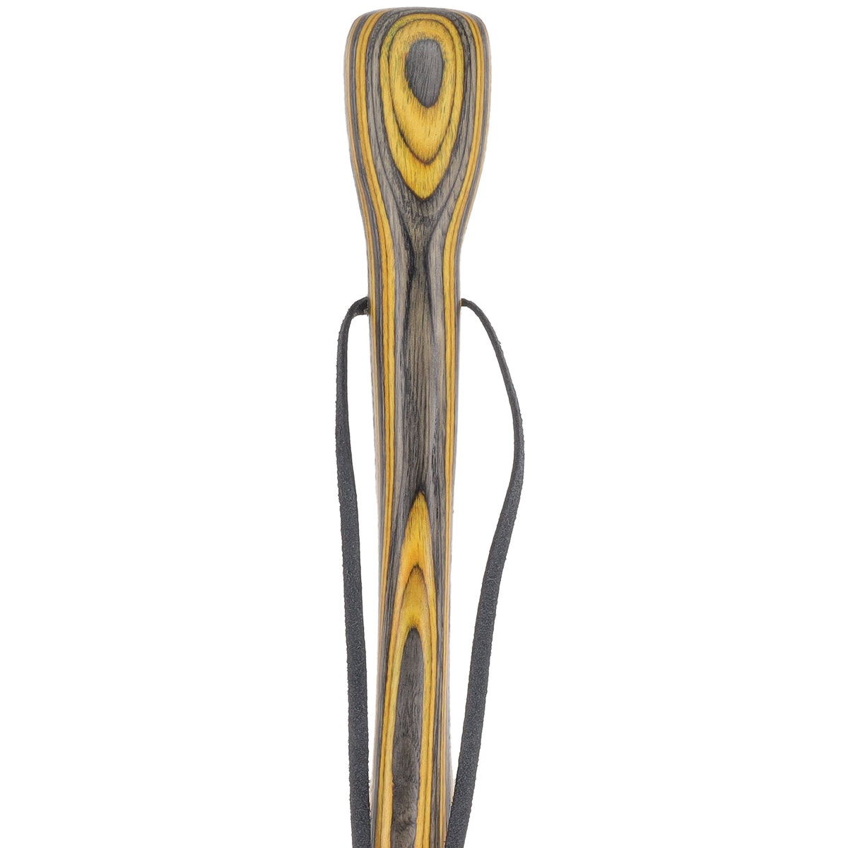 USA-Made Black & Yellow Colortone Staff: Maple, Compass Colortone Classic Hiking Staffs - Tophatter Daily Deals