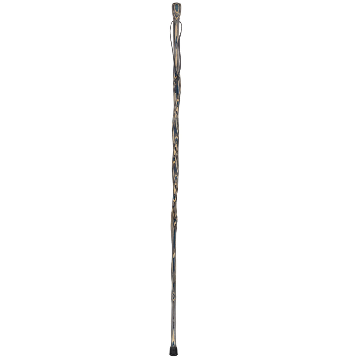 USA-Made Caribbean Wave Hiking Staff: Maple, Compass Colortone Classic Hiking Staffs - Tophatter Daily Deals
