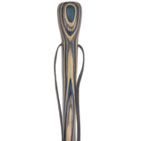 USA-Made Caribbean Wave Hiking Staff: Maple, Compass Colortone Classic Hiking Staffs - Tophatter Daily Deals