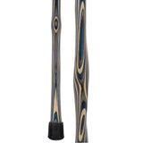 USA-Made Caribbean Wave Hiking Staff: Maple, Compass Colortone Classic Hiking Staffs - Tophatter Daily Deals