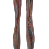 USA-Made Hiking Staff Royal Jacaranda Colorwood: Compass Colortone Classic Hiking Staffs - Tophatter Daily Deals