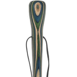 USA-Made Blue/Green/Brown Light Hiking Staff: Birch, Compass Colortone Classic Hiking Staffs - Tophatter Daily Deals