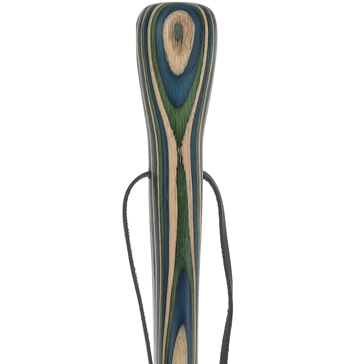 USA-Made Blue/Green/Brown Light Hiking Staff: Birch, Compass Colortone Classic Hiking Staffs - Tophatter Daily Deals