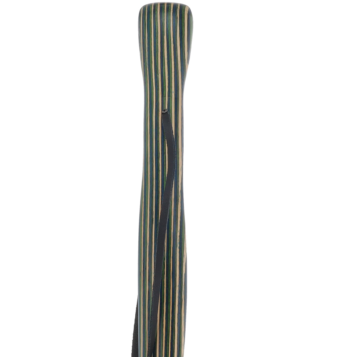 USA-Made Blue/Green/Brown Light Hiking Staff: Birch, Compass Colortone Classic Hiking Staffs - Tophatter Daily Deals