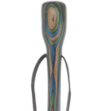 USA-Made Dark Blue/Green/Brown Hiking Staff: Birch, Compass Colortone Classic Hiking Staffs - Tophatter Daily Deals