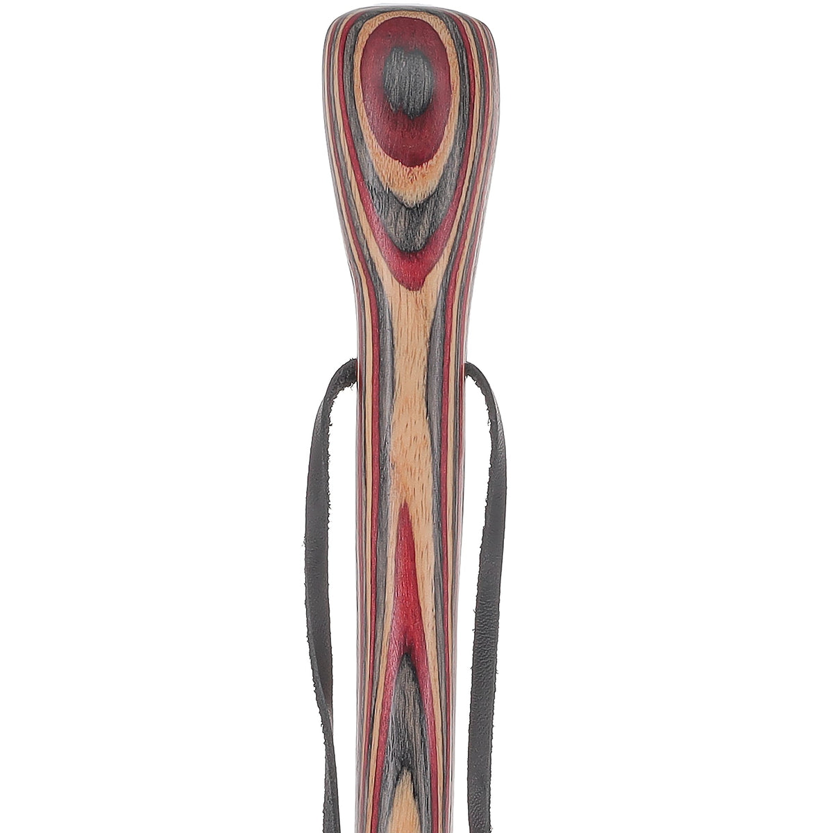 USA-Made Twisted Hiking Staff Ruby Ridge Colorwood & Compass Colortone Classic Hiking Staffs - Tophatter Daily Deals