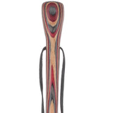 USA-Made Twisted Hiking Staff Ruby Ridge Colorwood & Compass Colortone Classic Hiking Staffs - Tophatter Daily Deals