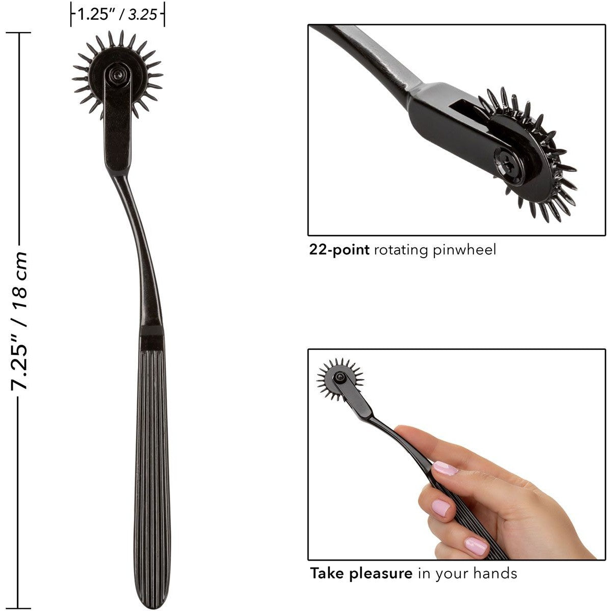 Scandal Pleasure Wheel in Black Bondage - Tophatter Daily Deals