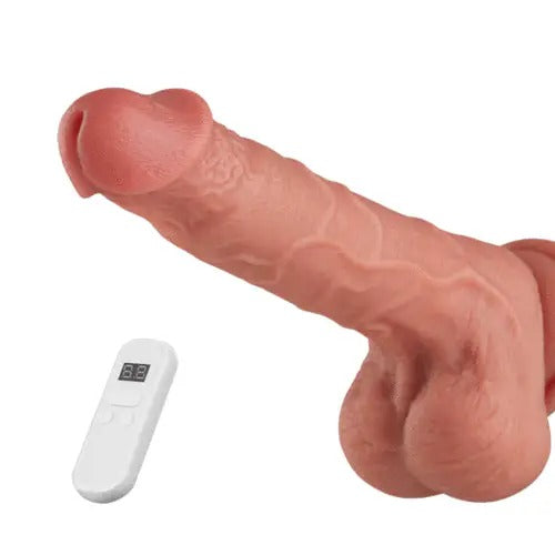 Acmejoy - Thrusts Vibration Dildo 8.66 Inch Dildos - Tophatter Daily Deals