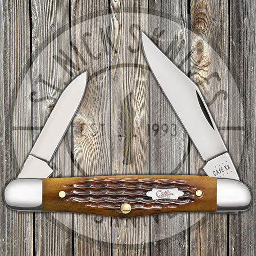 Case Half Whittler - Antique Bone - Rogers Corn Cob Jig - 52838 Traditional Knives - Tophatter Daily Deals