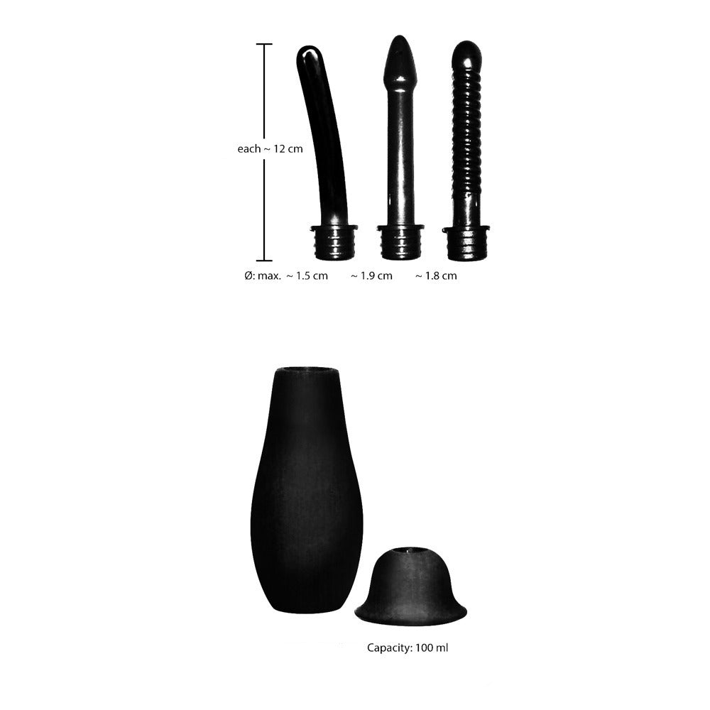 Bad Kitty Intimate Shower – 4.5 Inch Anal Douche with Three Attachments > Essentials > Douches - Tophatter Daily Deals