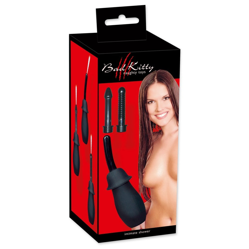 Bad Kitty Intimate Shower – 4.5 Inch Anal Douche with Three Attachments > Essentials > Douches - Tophatter Daily Deals