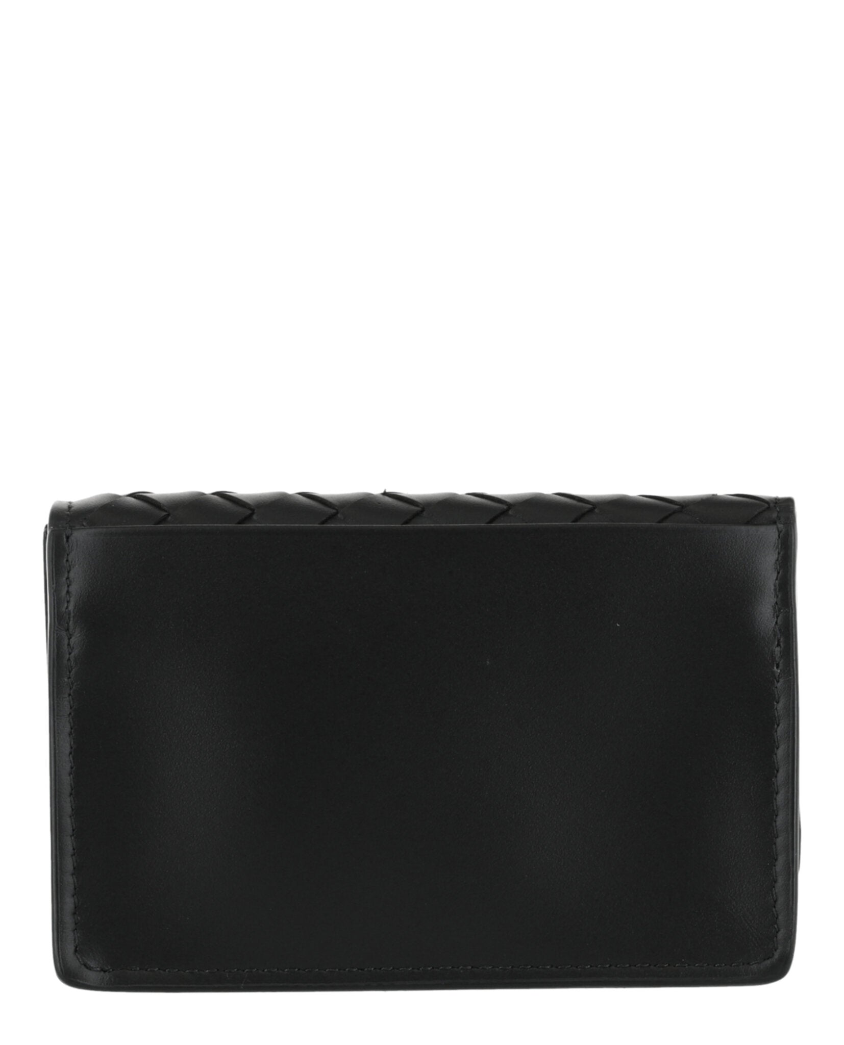 Bottega Veneta Intrecciato Flap Business Card Wallet Bags - Tophatter Daily Deals