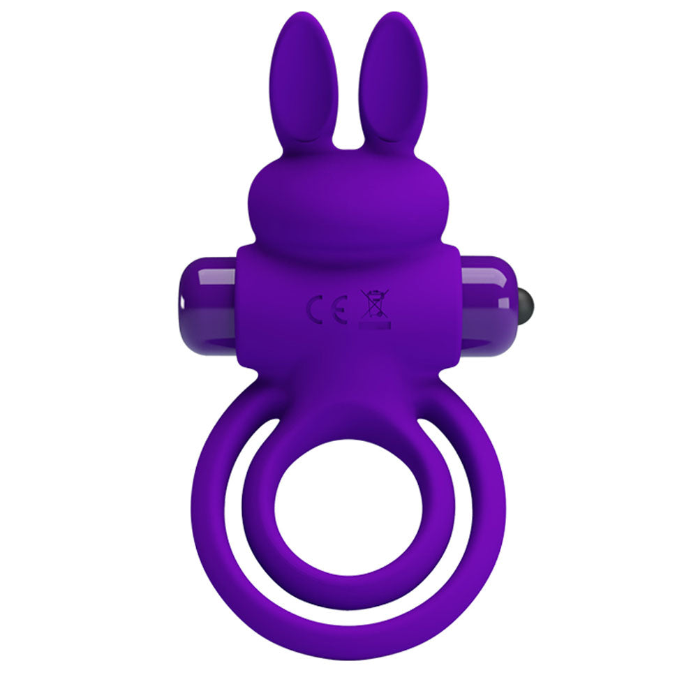 Vibrant Penis Ring III – Silicone Rabbit Cock Ring Vibrator > Vibrators > Ladies > Rabbit - Tophatter Daily Deals