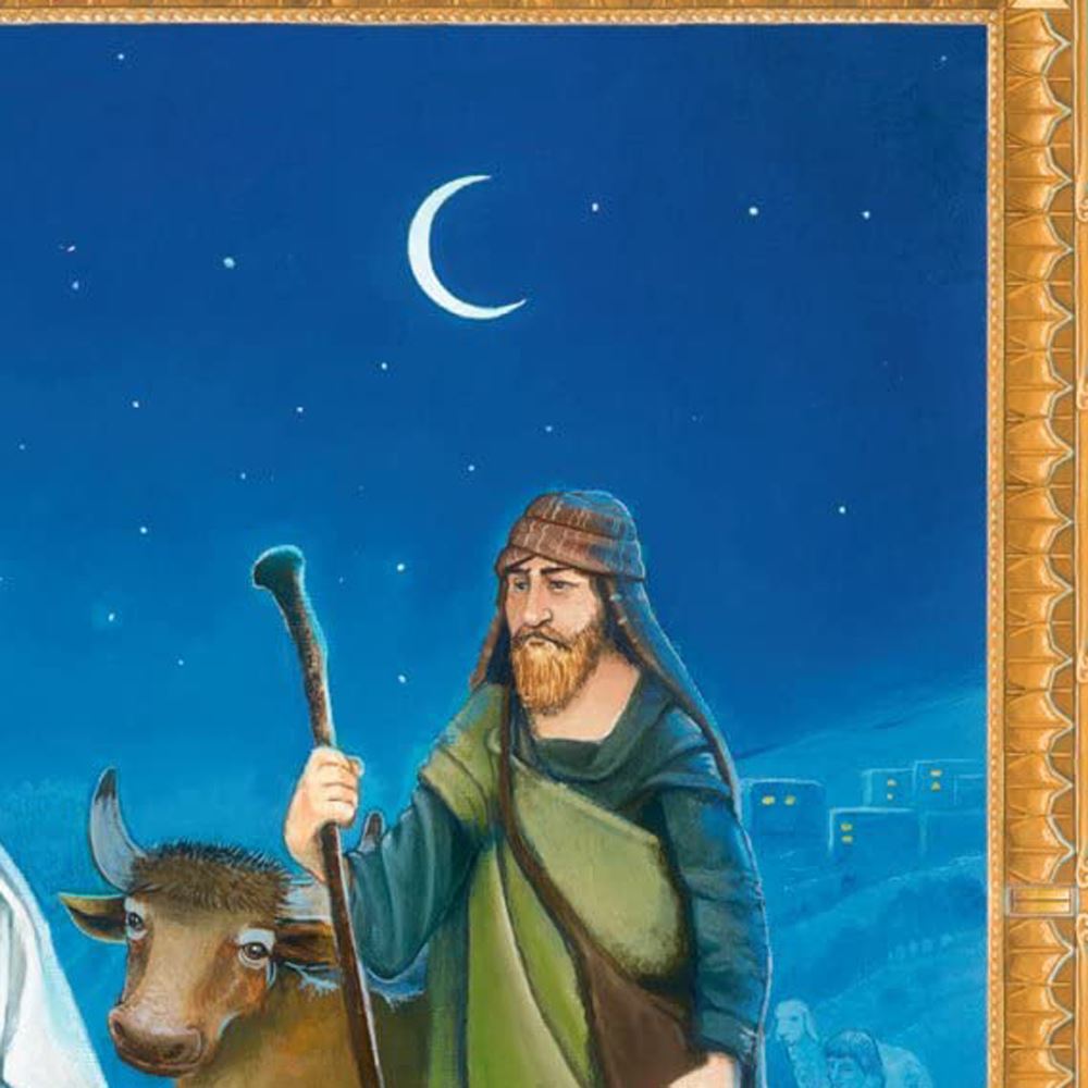 Christmas Advent Calendar Bethlehem Nativity Story Calendar | Religious Advent Calendar Traditional Advent Calendar | Picture Advent Calendar Paper Advent Calendar Advent Calendar - Tophatter Daily Deals