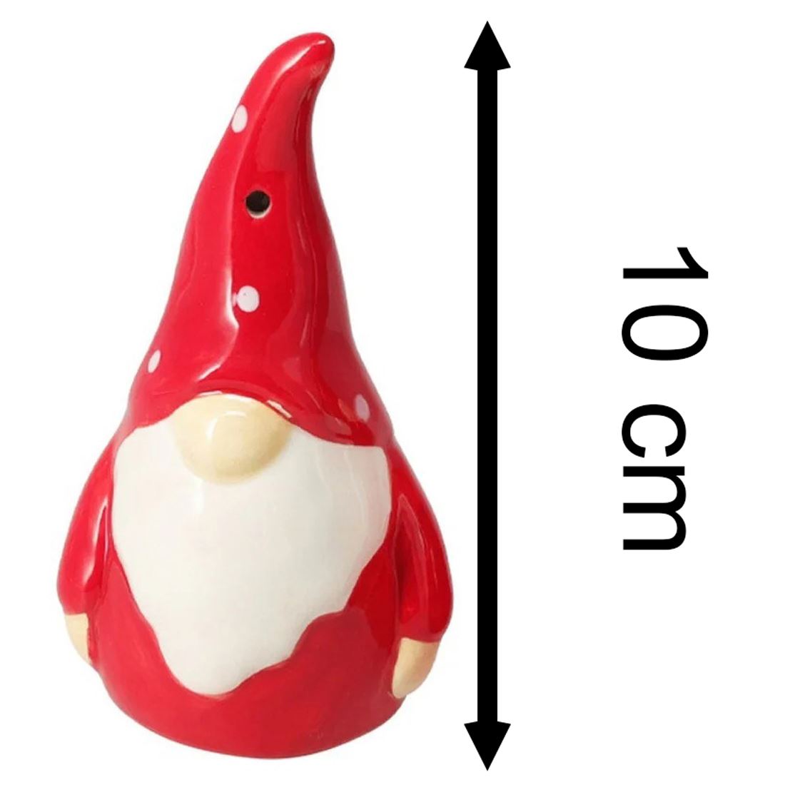 Christmas Gonk Salt and Pepper Shakers | Ceramic Gnome Salt & Pepper Set Salt and Pepper Shakers - Tophatter Daily Deals